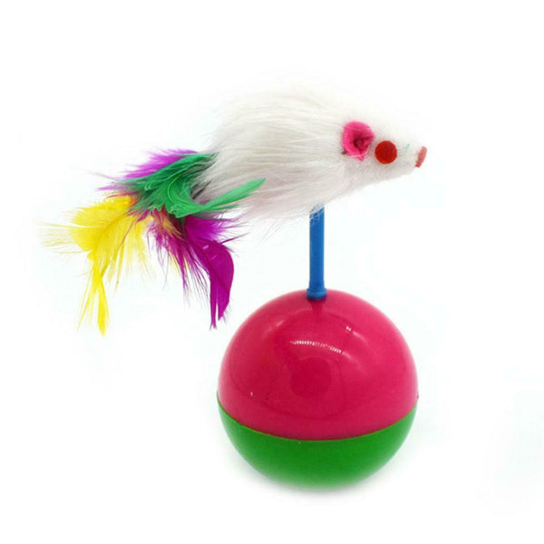 Pet Cat Toys Plush Mouse Kitten Plastic Playing Balls Funny Pets Supplies #gib