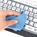 2pcs microfiber eyeglasses camera lens cell phone screen glass cleaning cloth  Z