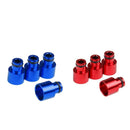 8 Pieces Aluminum Fuel Injector Adapters For  Acura RDX