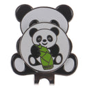 1PC Portable Panda Golf Cap Clip Black White Golf Hat Clip Golf Ball Marker