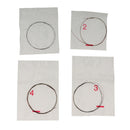 4 Pieces Guitar Strings For Acoustic Guitar, Concert Guitar - String Set For