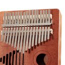 Kalimba 17 Key Thumb Piano Mahogany Gift for Beginner w/ Bag Tuner Hammer