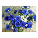 5D DIY Full Drill Diamond Painting Flowers Cross Stitch Embroidery Kit