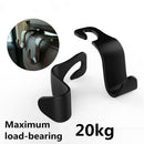 Universal Car Back Seat Headrest Hook Hanger for Bag Coat Purse Organizer Holder