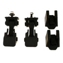 Pair Metal Locking Hood Lock Catch Latch Kit For Jeep Wrangler TJ 1997-2007
