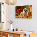Dog Animal 5D DIY Diamond Painting Full Round Drill Wall Picture (HY038)