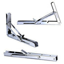 4 Pcs Polished Stainless Steel Folding Shelf Bench Table Folding Shelf or B