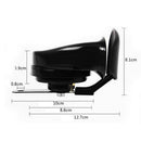 2pcs 12V 110dB Waterproof Motorcycle Truck Loud Snail Siren Horns 510Hz