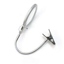 Magnifying Glass Clamp on Table Desk Lamp LED Light Magnifier Jewelry Tool Coin