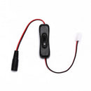 1pc inline switch with female power cable dc connector switch 5~24v FT