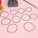 500pcs 0.9mm 31-40mm Rubber O-Ring Watch Back Seal Gasket Watch Repair Tool