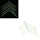 10 Pieces Luminous Balances Stainless Steel Anti  Booms Fishing Parts