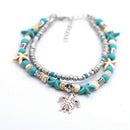 Boho Ankle Bracelet Women Fashion Bead Adjustable Beach Anklet Gift Shell Chain