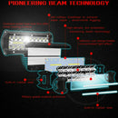 Practical 7'' 120W LED Work Light Bar Spot Offroad 4WD SUV Driving Lights