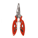 Fishing Pliers Braid Line Cutter Split Ring Hook Remover Tackle Tool & Pouch