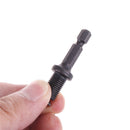 3/8"-24UNF Male Thread Screw Chuck Adapter Connector For Hex Shank Drill Bit M&O