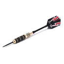 6pcs 24g professional brass black nickel hard tip dart set with grinding stone Z