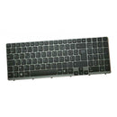 For Sony SVE15 Black FR Laptop Keyboard Keypad with Gray Border Backlight