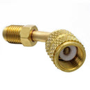 1/4''SAE Male Service Port Adapter Split Ductless Female T5O6 5/16'' R410a R3F7