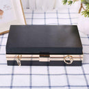 Rectangle Metal Frame Box Purses Handles for DIY Handbags Evening Clutch Bag