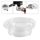 Clear 58mm Espresso Dosing Funnel - Food Grade PP Coffee Dosing Ring Compatible