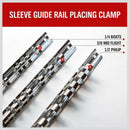 Socket Rack Holder 1/4 Inch 3/8 Inch 1/2 Inch With 16 Clips On Rail Tool Or C6C3
