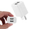 Universal 2 Port USB 5V 2A Wall Home Travel AC Fast Charger Adapter AU Plug