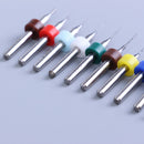 10pcs 0.1-1mm PCB mini drill Bit tungsten steel carbide for print circuitY Ew