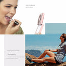 Portable Mini Handheld Fan Foldable Rechargeable with Vanity Mirror Fan for R6P5