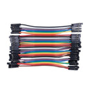 5X 40pcs 10cm Female To Female Dupont Wire Jumper Cable for Arduino Breadbo S3K4