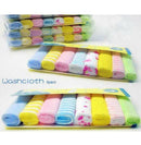 Best-chioce New 8Pcs/Pack Baby Face Washers Hand Towels Wipe Wash Cloth 3C