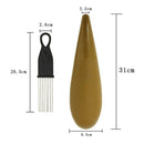 ABS Plastic Guiro With Scraper Percussion Instrument
