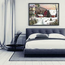 Clear Sky Snow DIY Full Drill Diamond Painting Embroidery Cross Stitch Gift