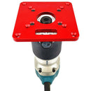 Universal RT0700C Aluminum Router Table Insert Plate Trimming Machine Flip  H8D9