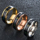 8Mm Mood Rings For Lovers Color Changing Temperature Celsius Display Novelt C8Y2