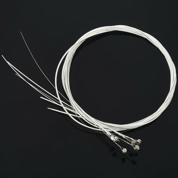set of 6 150XL gauge 0.009 inch steel strings for electric guitar