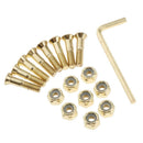 1 Set of 8 Longboard Skateboard Parts Hardware Bolts Screws & Nuts