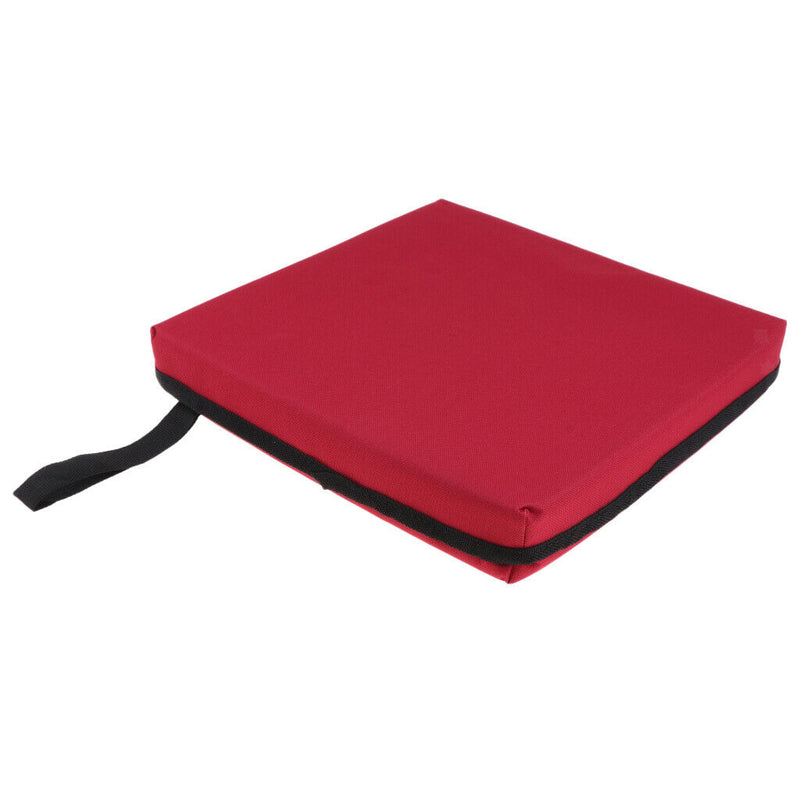 Waterproof Chair Seat Cushion Pad Outdoor Garden Camping Mat Stool Red