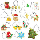 14pcs Stainless Steel Christmas Molds Mould Biscuit Cutting Baking Tools