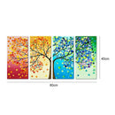 Colorful Tree 5D DIY Full Drill Diamond Painting 4-pictures Combination Kit