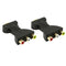 2x Composite HDMI to AV Yellow/Red/White M/F Vedio Connector DVD HD1080P