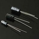 Electrolytic Capacitor 15 Values 200Pcs Assortment Box Kit Organization Sto I2X7