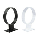 2 pieces Acrylic Headband Holder Hair Band Headgear Display Standard Holder