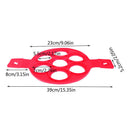 Silicone Fried Egg Ring Maker Non Stick Pancake Maker Kitchen Cooking MoldS Ew