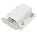 White Push To Open Magnetic Door Drawer Cabinet Catch Touch Latch