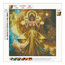 5D DIY Full Drill Diamond Painting Libra Cross Stitch Embroidery Mosaic Kit