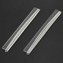 8x Clear Car Door Edge Scratch Guard Moulding Trim DIY Protector Strip