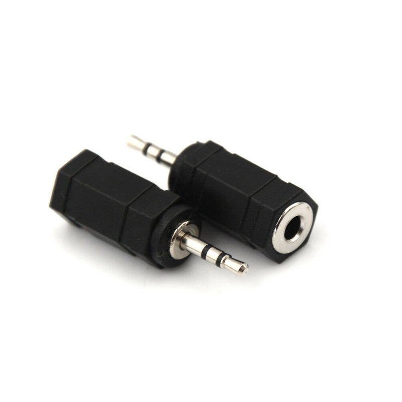 4PCS 2.5mm Male to 3.5mm Female Headphone Adapter Connector SP