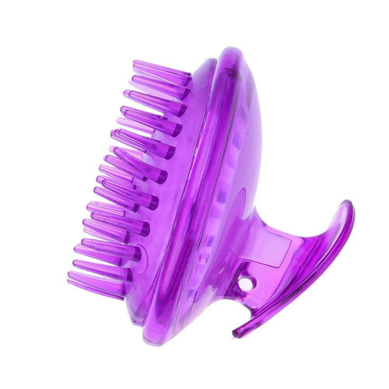 Fashion Silicone Shampoo Hair Massage Shower Brush Comb Anti Hair Loss Tool A