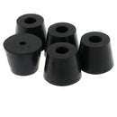 5pcs Rubber Feet 36x28mm for Furniture, Table, Amplifier, Speaker